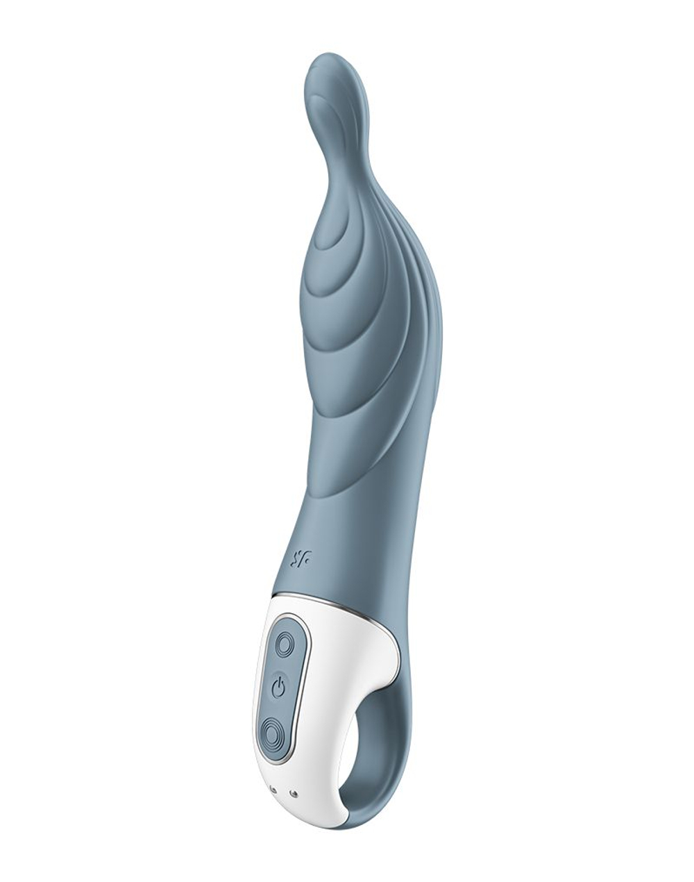 Серый вибратор Satisfyer A-Mazing 2 - 22,1 см. (Цвет: серый)
