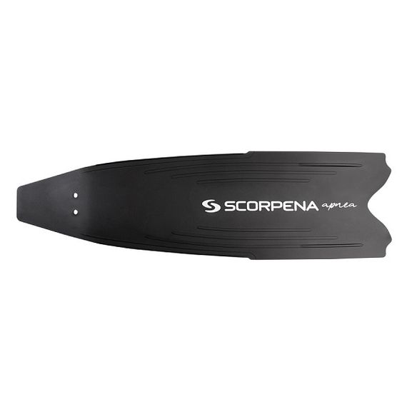 Ласты Scorpena F1 - Apnea черные с черными калошами