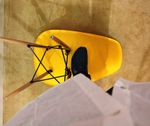 Стул eames dar effel белый