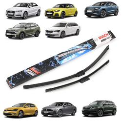 Щетки стекл-ля BOSCH Passat, Golf, Superb, Karoq, A3, Sportage 650/450 Push Button 16mm