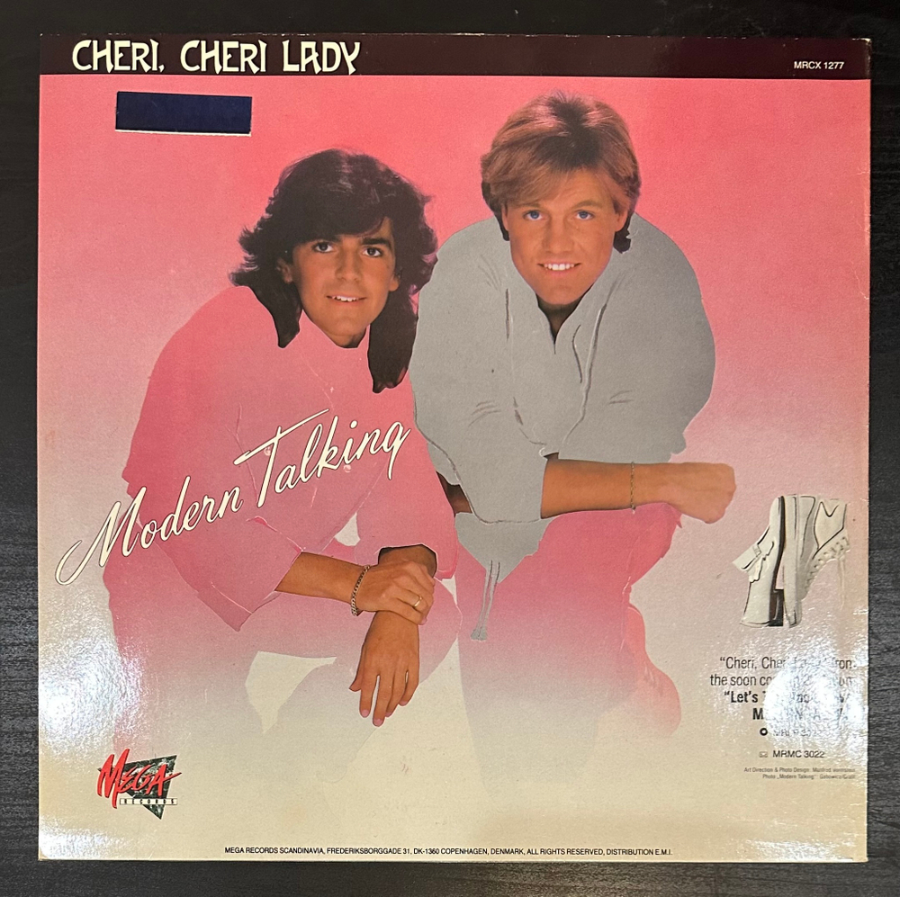 Modern Talking - Cheri, Cheri Lady (Скандинавия 1987г.) 12", 45 RPM