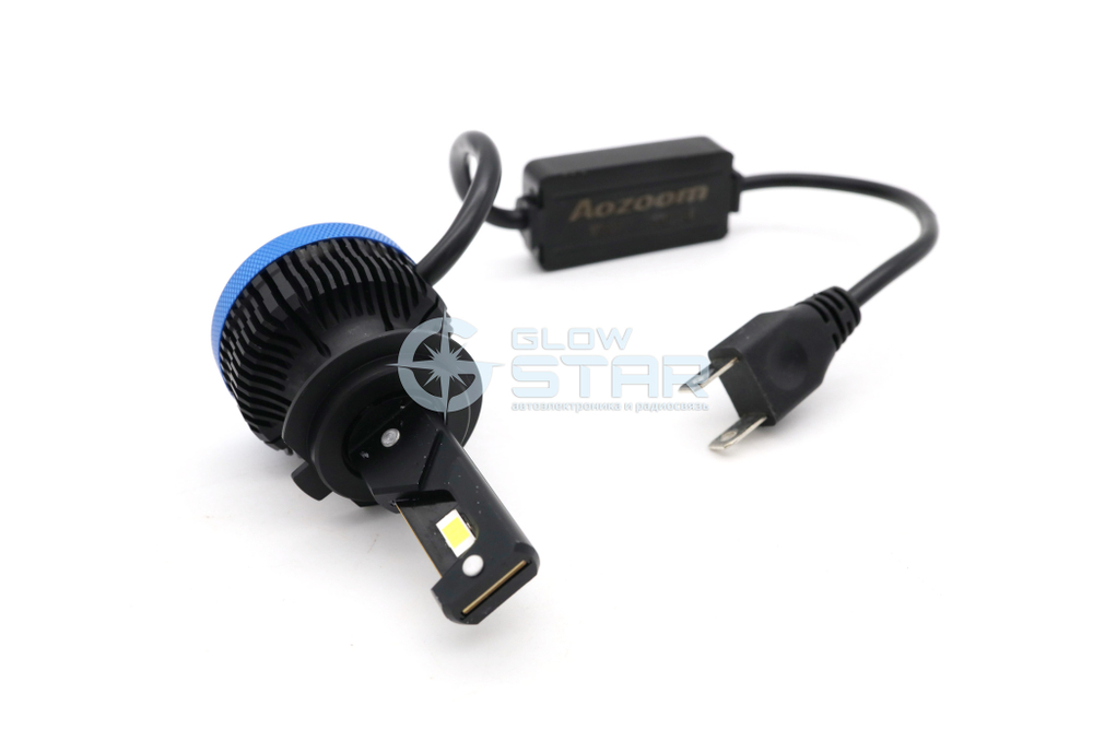 Светодиодные лампы H7 Aozoom P5 12V, 35W, 6000K, чип Korea WT35 (комплект, 2шт)