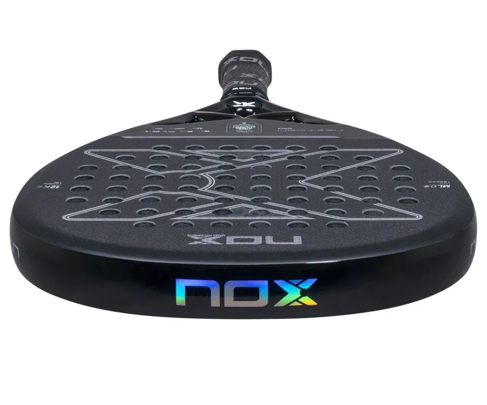 Ракетка для Padel NOX Nextgen Pro Attack 12K NFA Series 2026 - black