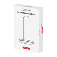Набор узких сменных вкладышей для мастурбаторов Kiiroo Onyx+ Replacement Sleeve 3шт