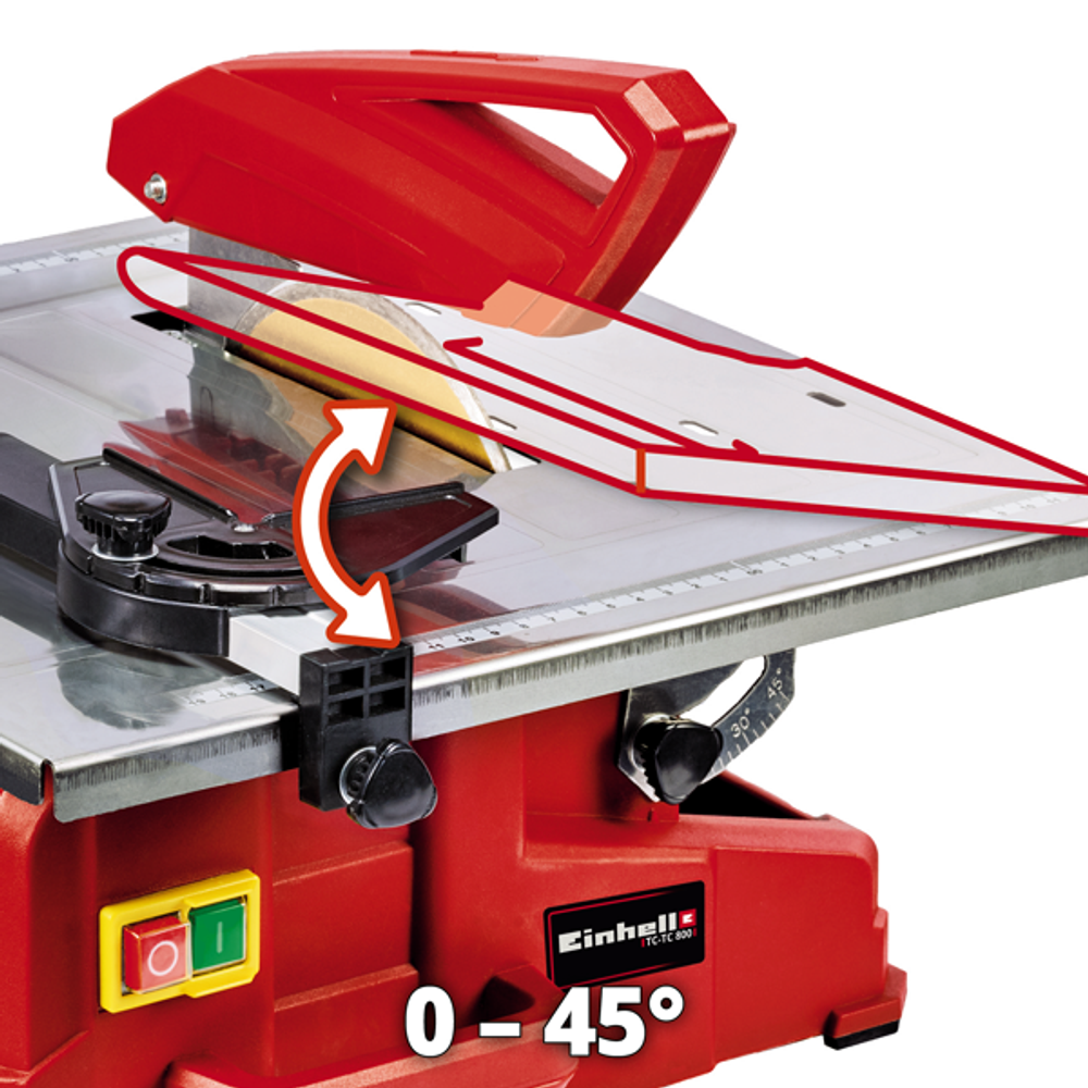 Плиткорез Einhell TC-TC 800, 0,8кВт, 2950об/мин (180х25,4мм)