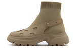 Staccato Stretch & Sock Boots Women"s Apricot/Black