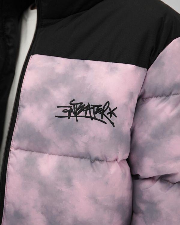 Пуховик Downjacket Tie Dye Pink - фото 4
