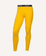Тайтсы компрессионные CAMP PerFormDRY Baselayer Tights, желтый