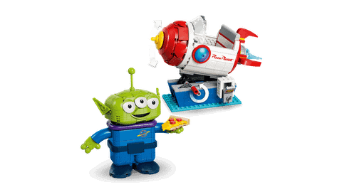 Конструктор LEGO Disney 43307 Alien with Pizza Planet Rocket Ride