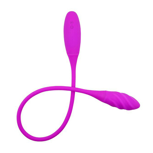 Двусторонний вибромассажер 60см на гибком стержне Baile Snaky Vibe BI-014327-1
