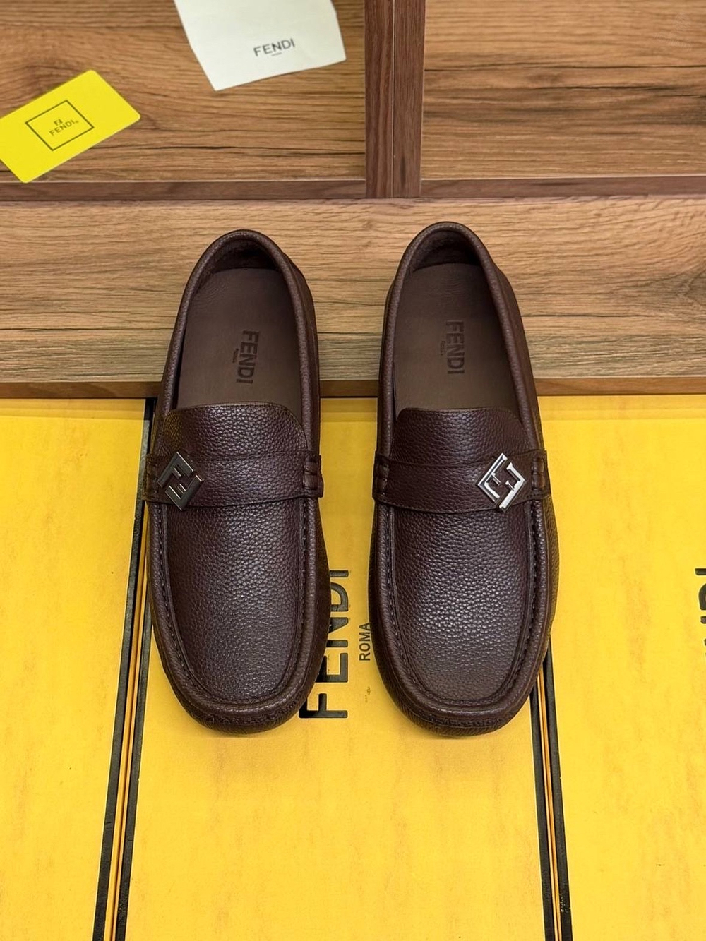 Мокасины Fendi