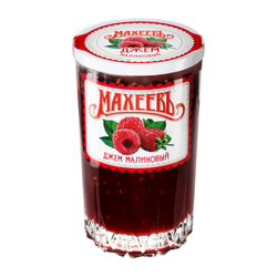 Джем МАХЕЕВЪ стакан 400гр малина 1/10