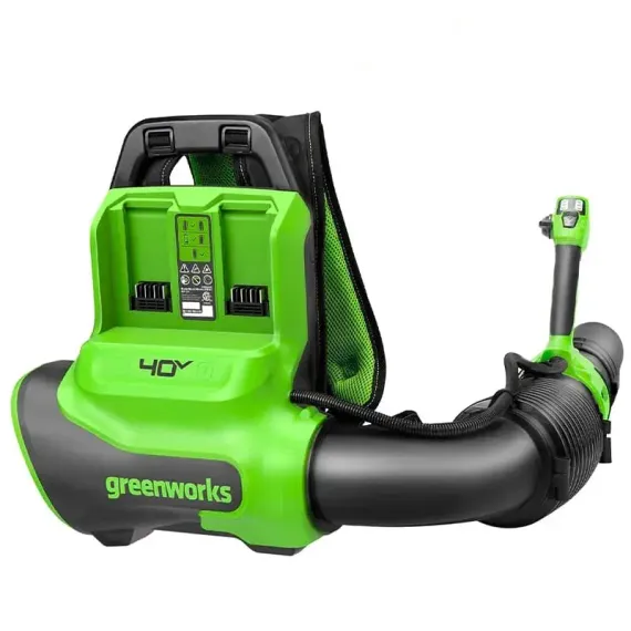 Ранцевая воздуходувка GREENWORKS GD40BPG2 2408107 (без АКБ и ЗУ)