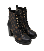 Ботильоны на каблуке Guess - коричневый(FL8NYD FAL10)