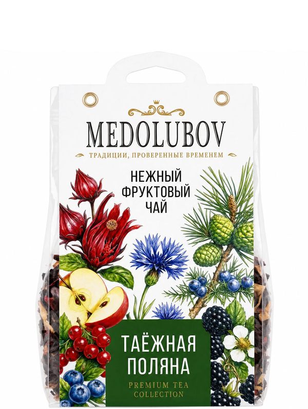 Чай фруктовый нежный «Таёжная поляна» Медолюбов 50 г