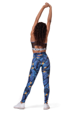 Леггинсы HIGH-WAIST OCEAN POWER LEGGINGS 561 OCEAN BLUE