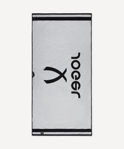 Полотенце спортивное JOGEL ESSENTIAL 2 Towel, 70х140, черный/белый