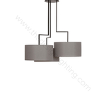 Ceiling design lamp  Noon 3 by Zeitraum (Grey)