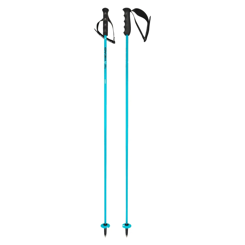 HEAD 381215 World Cup Carbon палки гл 12,3 mm/Carbon speed blue/black/white