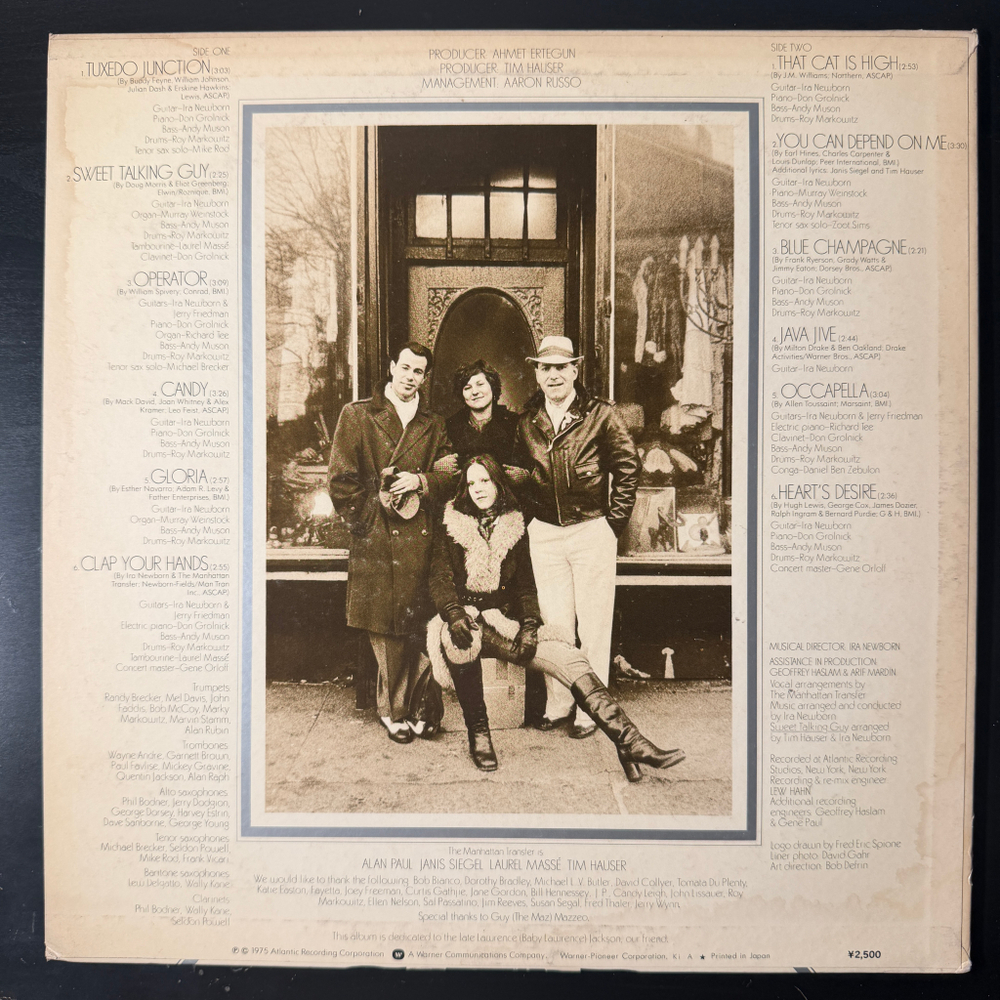 The Manhattan Transfer ‎– The Manhattan Transfer (Япония 1975г.) Promo