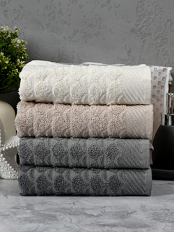 HAV00252 Набор полотенец для лица PIERRE CARDIN HOME из 4пр MAJESTY 50х90