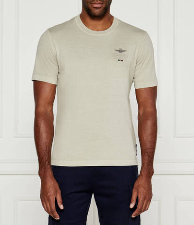Футболка Aeronautica Militare - бежевый(TS2302J652)