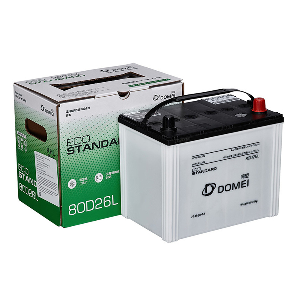 Аккумулятор DOMEI 70Ah 760A (26L)