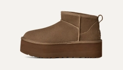 UGG Угги на платформе Classic Ultra Mini, бронзовый