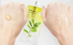 Pure Source Pocket Pack - Green Tea, Ночная несмыв.маска для лица с зелёным чаем 10 мл (до 05.03.28)