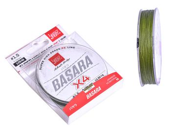 Леска плетёная Lucky John Basara Green 125/019