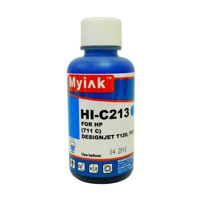 Чернила для HP (711) HP Designjet T120/520 (100мл, cyan, Dye) HI-C213 Gloria™ MyInk