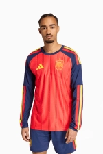 Футболка с длинными рукавами adidas Spain 2026 Home Authentic - красный