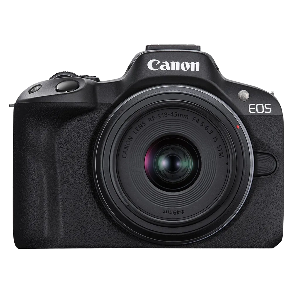 Беззеркальный фотоаппарат Canon EOS R50 Kit RF-S 18-45mm IS STM/RF-S 55-210mm IS STM