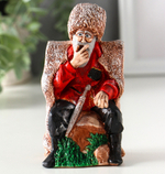 Фигурка декоративная «Дух гор», гипсовая, 12.3×7×6.5 см, красная 10911188