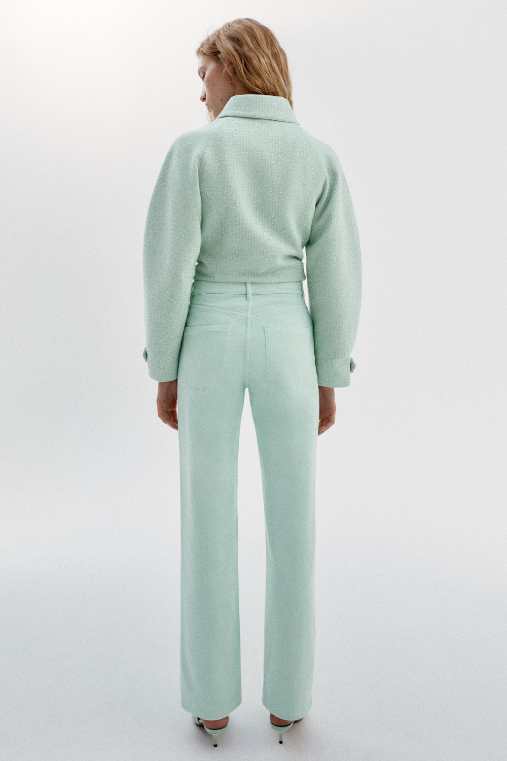 ДЖИНСЫ Z1975 REGULAR С ВЫСОКОЙ ПОСАДКОЙ — ZARA