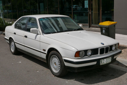 Порог левый BMW 5 E34 1987-1995 (1мм)