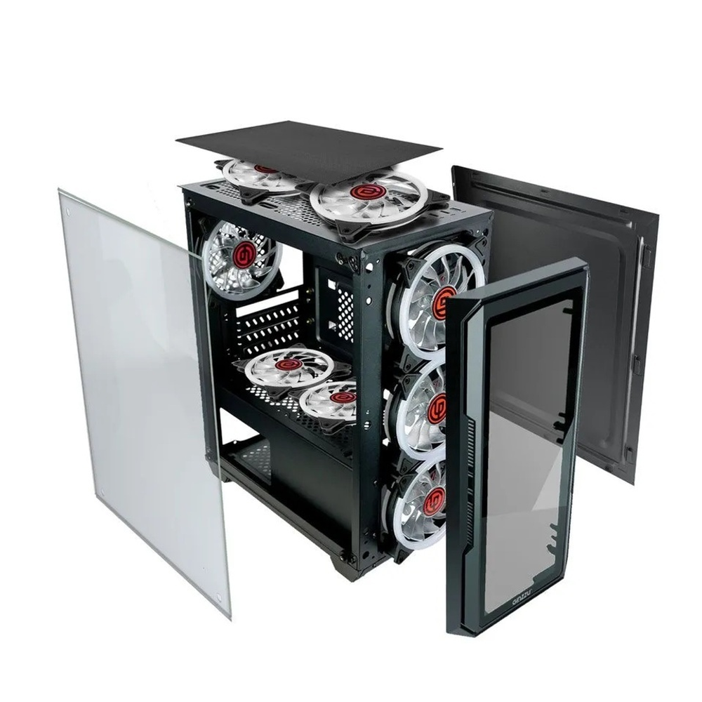 Игровой компьютер Intel X 2650V4 12-ядерный 16ГБ RAM 512ГБ SSD RX5700Xt Windows 10