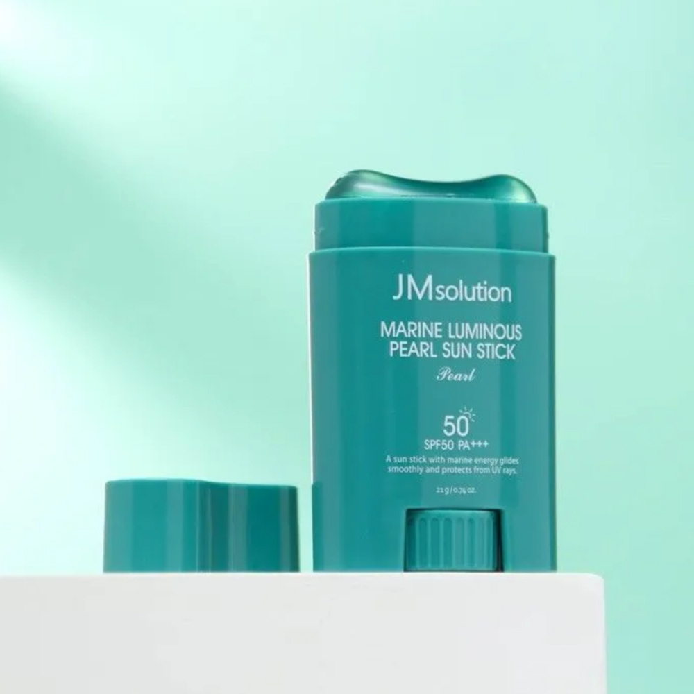 Солнцезащитный стик с жемчугом JMsolution Marine Luminous Pearl Sun Stick SPF50+ PA++++