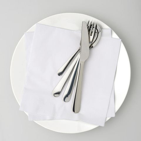 Набор бумажных салфеток IKEA FANTASTISK (ФАНТАСТИСК), Белый, 40х40 см, 100 шт