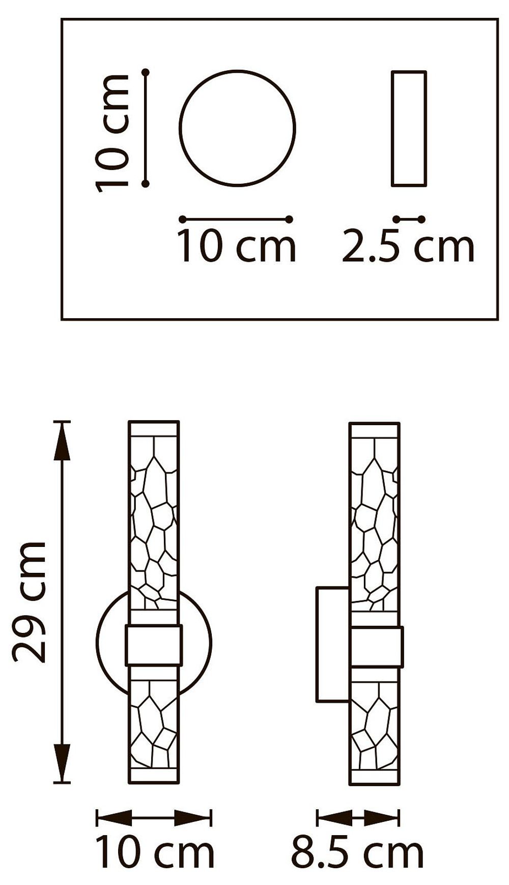 Бра Lightstar Acrile 737662