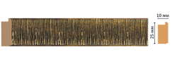 Молдинг Decomaster 102-28 25*10*2400мм