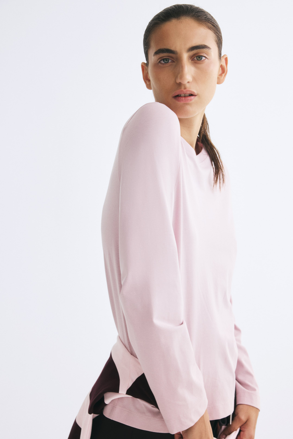 H&M Футболка Supima®, светло-розовый
