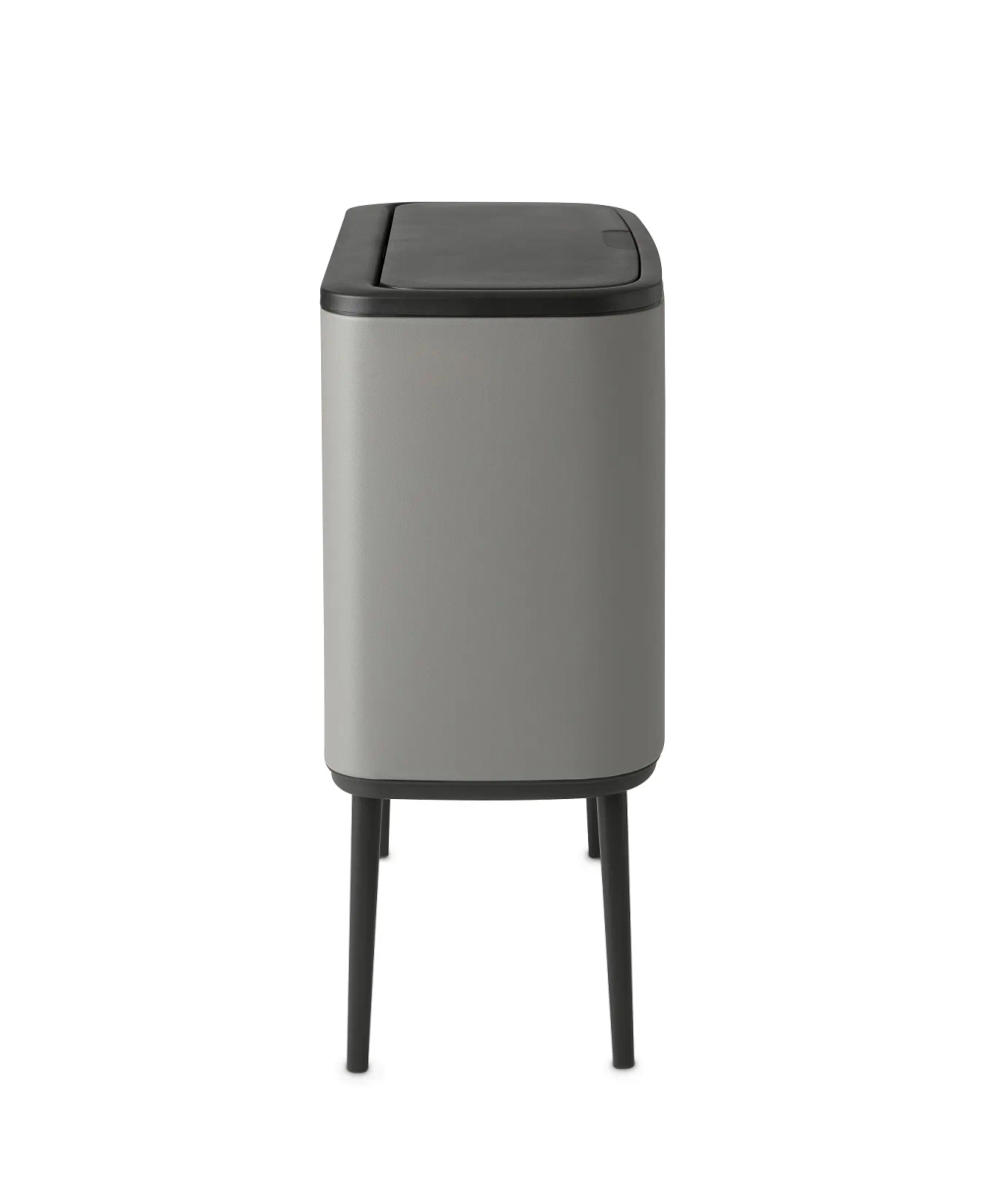 Brabantia Bo Touch 11+23л мусорный контейнер для минерального бетона серый EAN 8710755127243