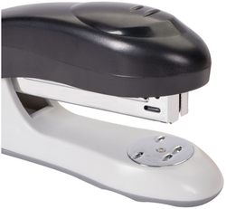 Степлер №24/6, 26/6 BRAUBERG "Original", до 25 листов, черный, 222533