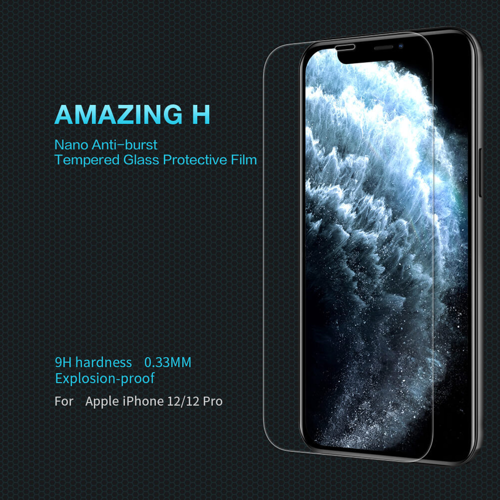 Защитное стекло Nillkin H+ PRO для iPhone 12 / 12 Pro