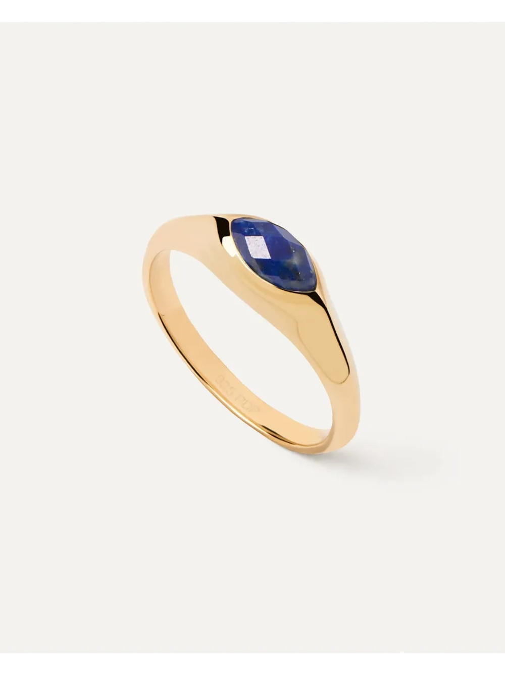 Кольцо женское PDPaola Nomad Lapis Lazuli серебро 925 пробы покрытое золотом 750 пробы AN01-A49