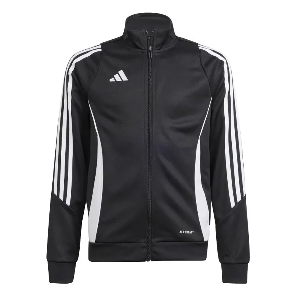 Детская теннисная толстовка Adidas Kids Tiro 24 Training - black/white
