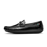 CARTELO Cow Split Leather Casual Leather Shoes Men"s Black