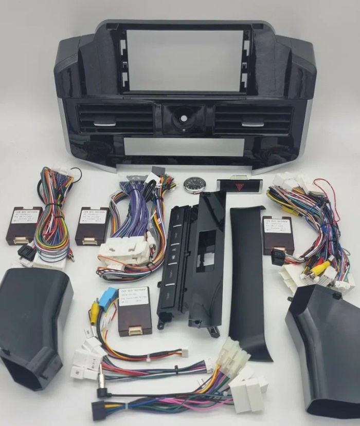 Магнитола для Toyota Land Cruiser 200 2007-2015 (со штатной камерой или 360) - Kuberg ABC монитор 12.5" в стиле LEXUS на Android 13, Быстрая, CarPlay, 4G SIM-слот