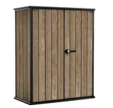 Keter Шкаф Вертикальный (Vertical Shed) 1400 L светло-коричневый Ashwood — фото 1